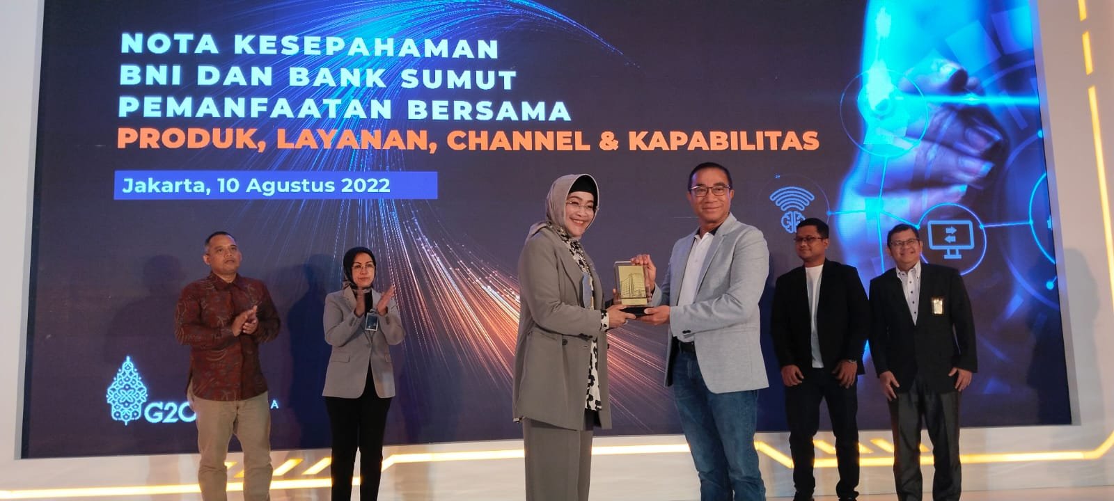 Kolaborasi dengan BNI, Bank Sumut Perluas Layanan dan Channel Digital