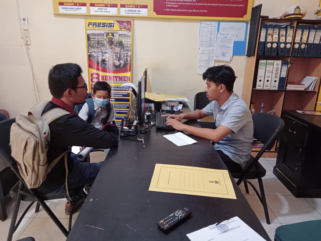 Tidak Terima Anaknya di Tampar,  Pakpahan Langsung Lapor Polisi