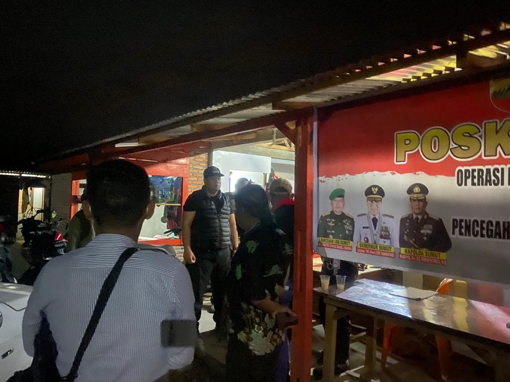 Bupati Samosir Monitoring Posko Penanggulangan Kebakaran Hutan dan Lahan Samosir