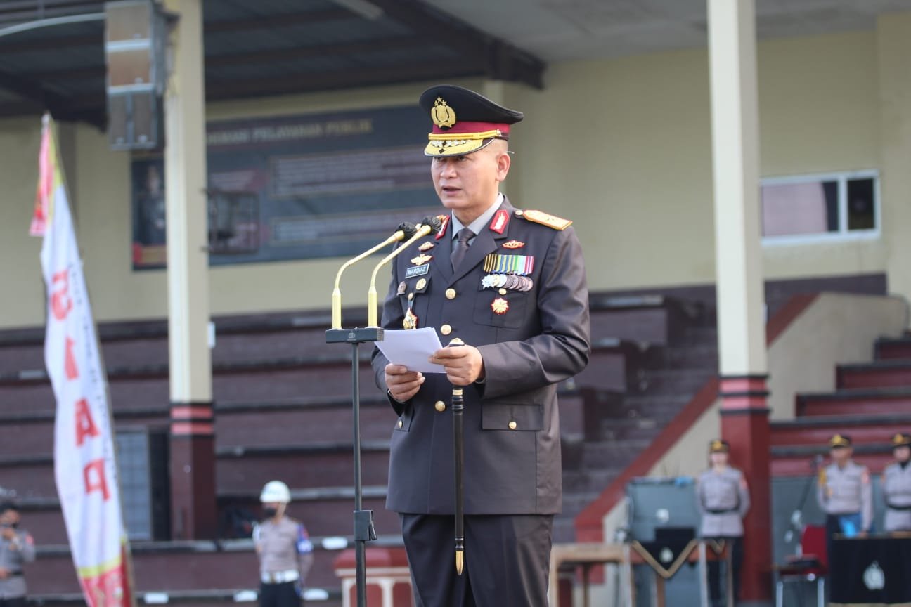 Upacara HUT Kemerdekaan RI ke 77 di Setukpa Lemdiklat Polri Berlangsung Hikmat, Ini Amanatnya Dibacakan  Brigjen Pol Mardiaz Kusin Dwihananto