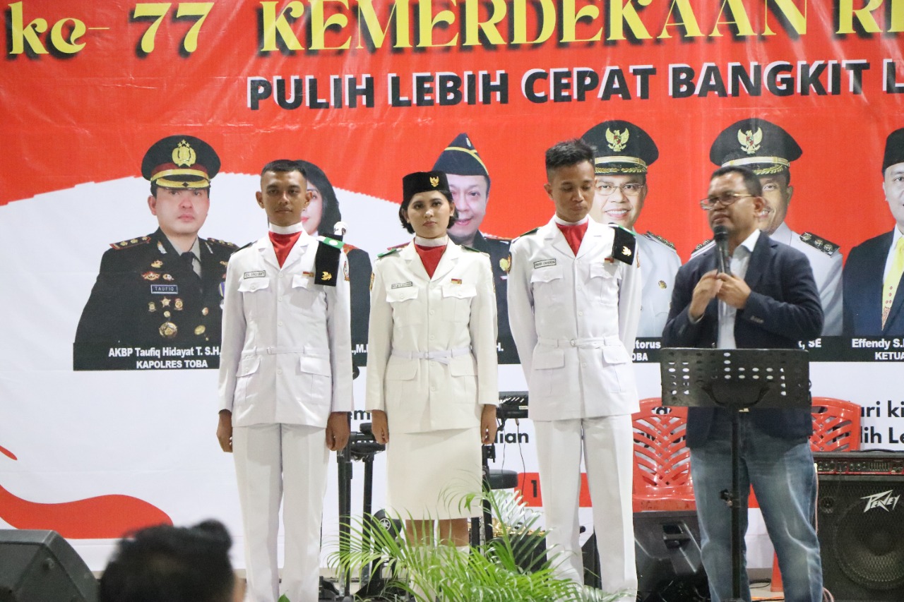 Rangkaian HUT ke-77 Sukses, Bupati Toba Berterima Kasih Kepada Masyarakat