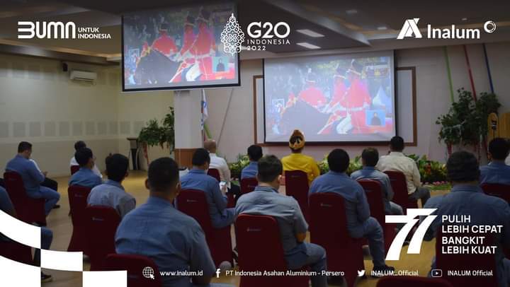 Inalum Rayakan Hari Kemerdekaan Indonesia Ke-77