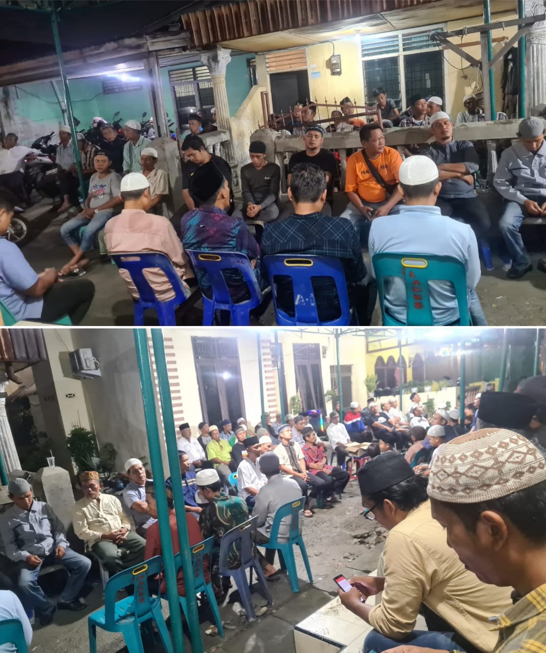 Warga Hadiri Tahlilan Malam Ketiga, Alm Abang Kandung Ketua Pewarta, Doakan Semoga Amal Ibadahnya Diterima Allah SWT