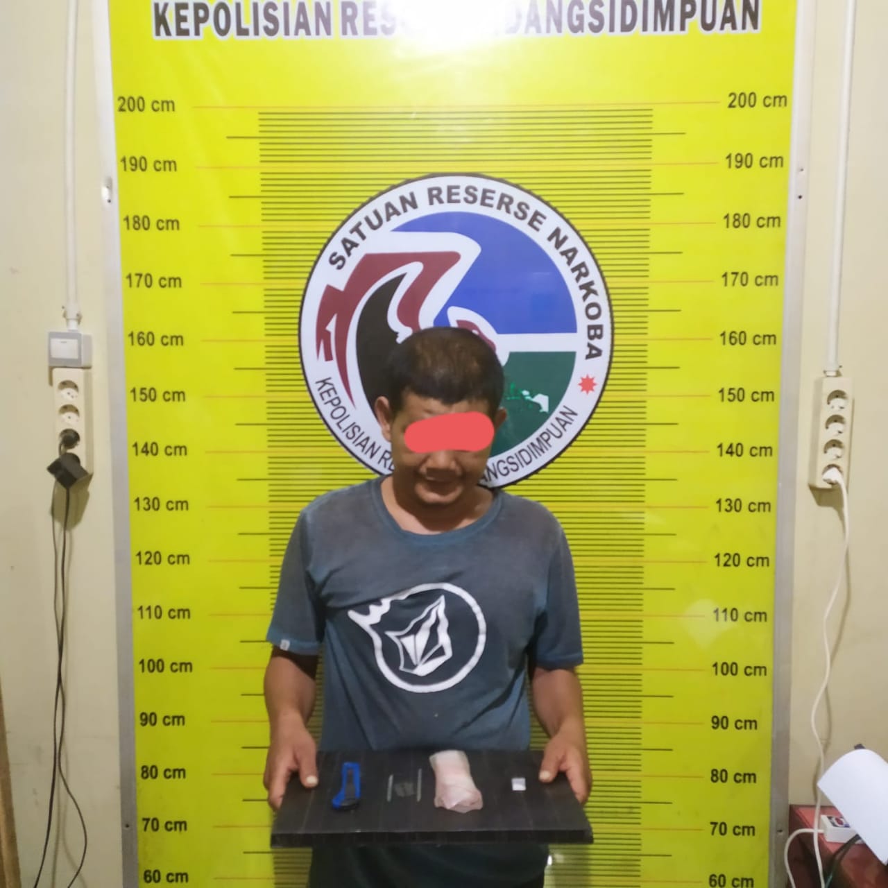 Alamak, Simpan Sabu 0,29 gr, Jukir ini Sekarang di Parkirkan di Balik Jeruji Besi