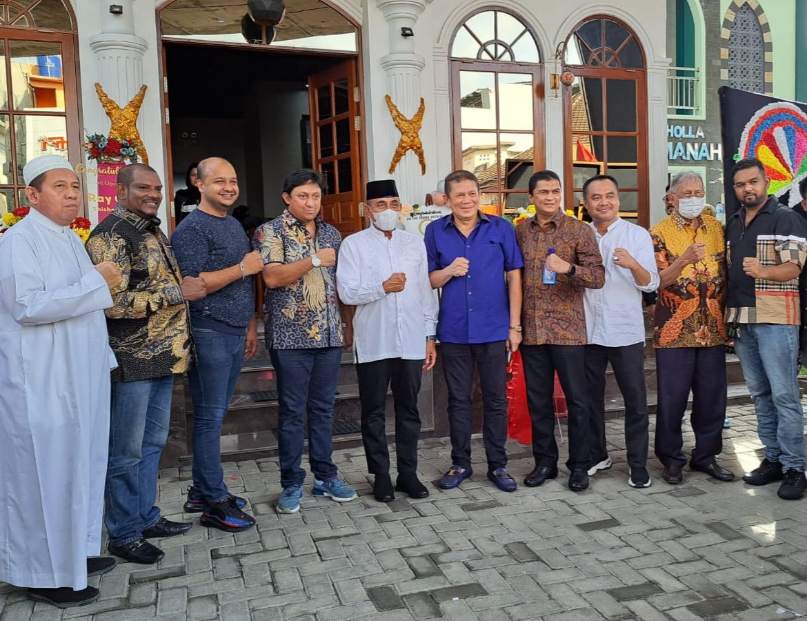 Gubernur Resmikan Ray Cafe Shisa & Resto, Ini Kata Edy Rahmayadi