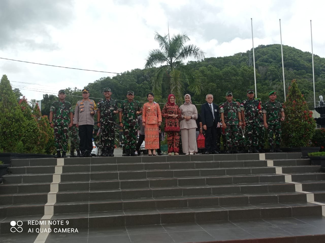 Komandan Lanud Had Menghadiri Kunjungan Pangdam XII TPR