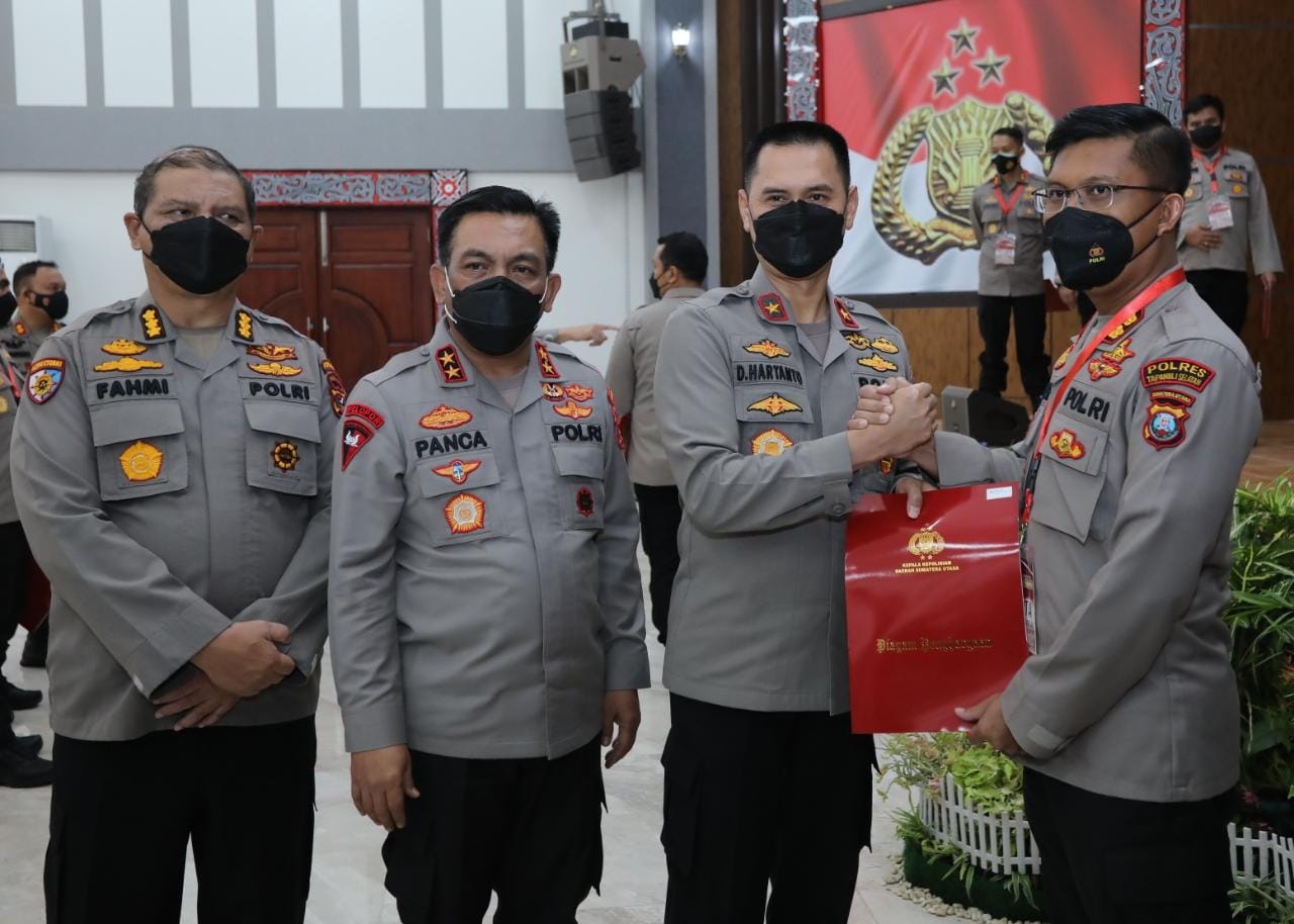 Wow! Tembus 3 Ribuan Berita, Polres Tapsel Kembali Raih Penghargaan dari Kapolda Sumut 