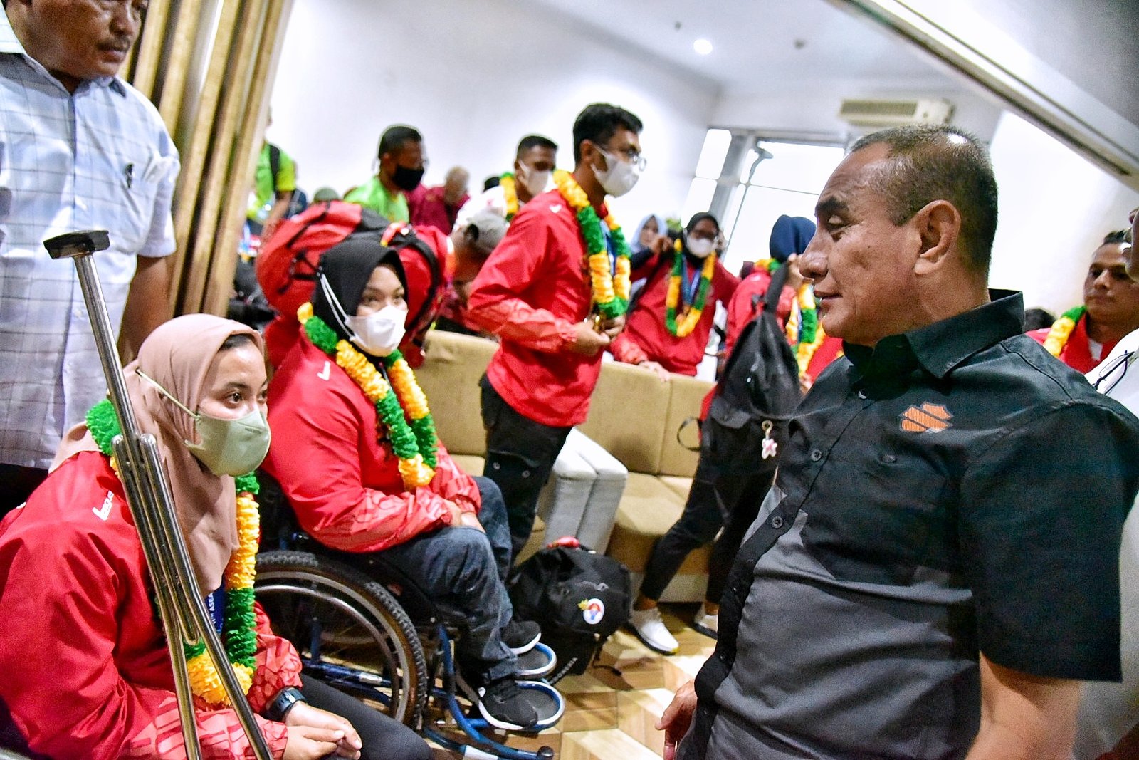 Raih Emas Terbanyak, Gubsu Edy Rahmayadi Sambut Atlet ASEAN Para Games