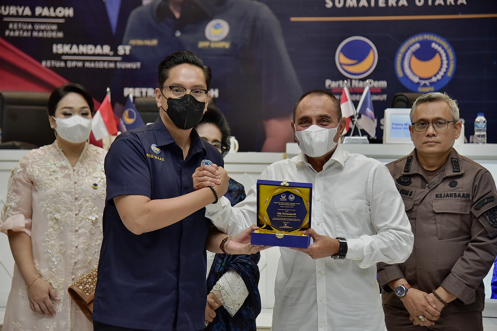 Pelantikan DPD Garpu Sumut,  Edy Rahmayadi Minta Segera Koordinasi  dengan Dinas Koperasi untuk Berdayakan UKM