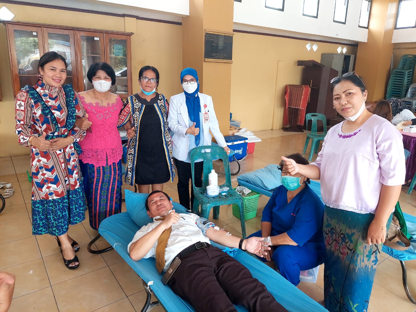 RSUD Dr. Pirngadi Kota Medan Ikut Berpartisipasi Dalam Kegiatan Donor Darah HKBP Tanjung Sari