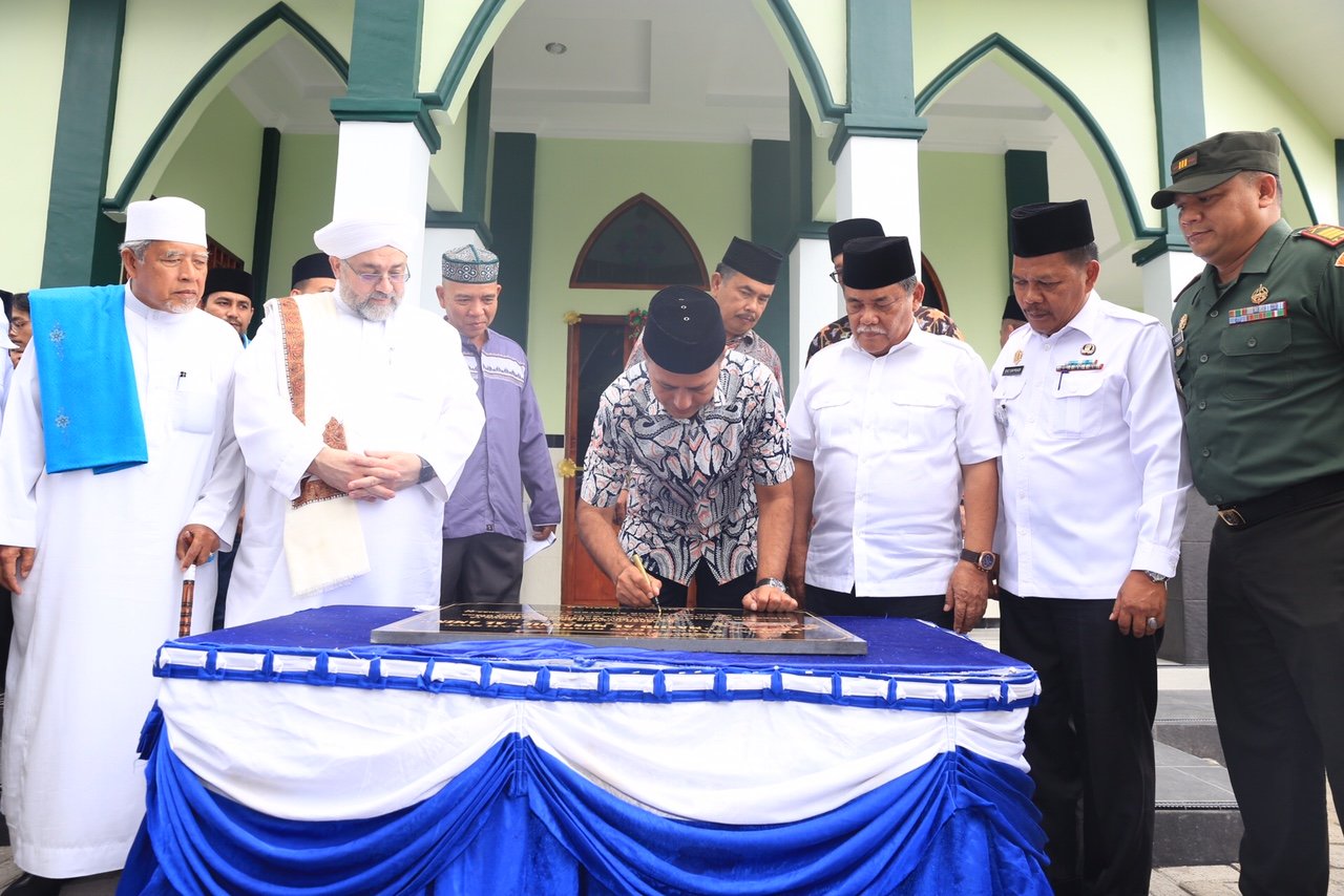 Masjid Al Musannif Al Amin Diresmikan,  Warga Kembali Berkegiatan di Masjid