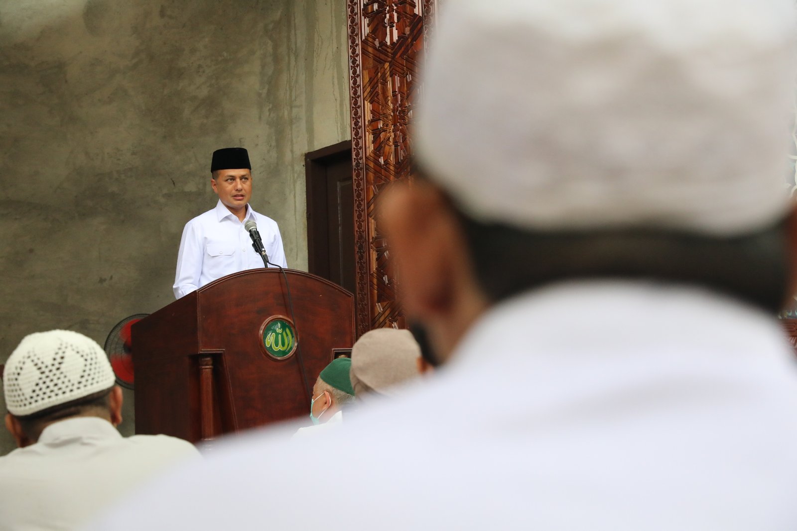 Musa Rajekshah Bantu Pembangunan Masjid Dakwah Kampus USU