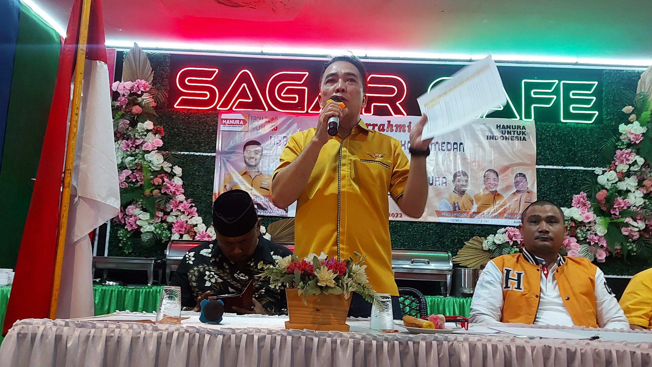 DPC Partai Hanura Medan Silahturahmi Pengurus, Hendra Ajak Kader Sukses Verifikasi  Menangkan Pemilu 2024