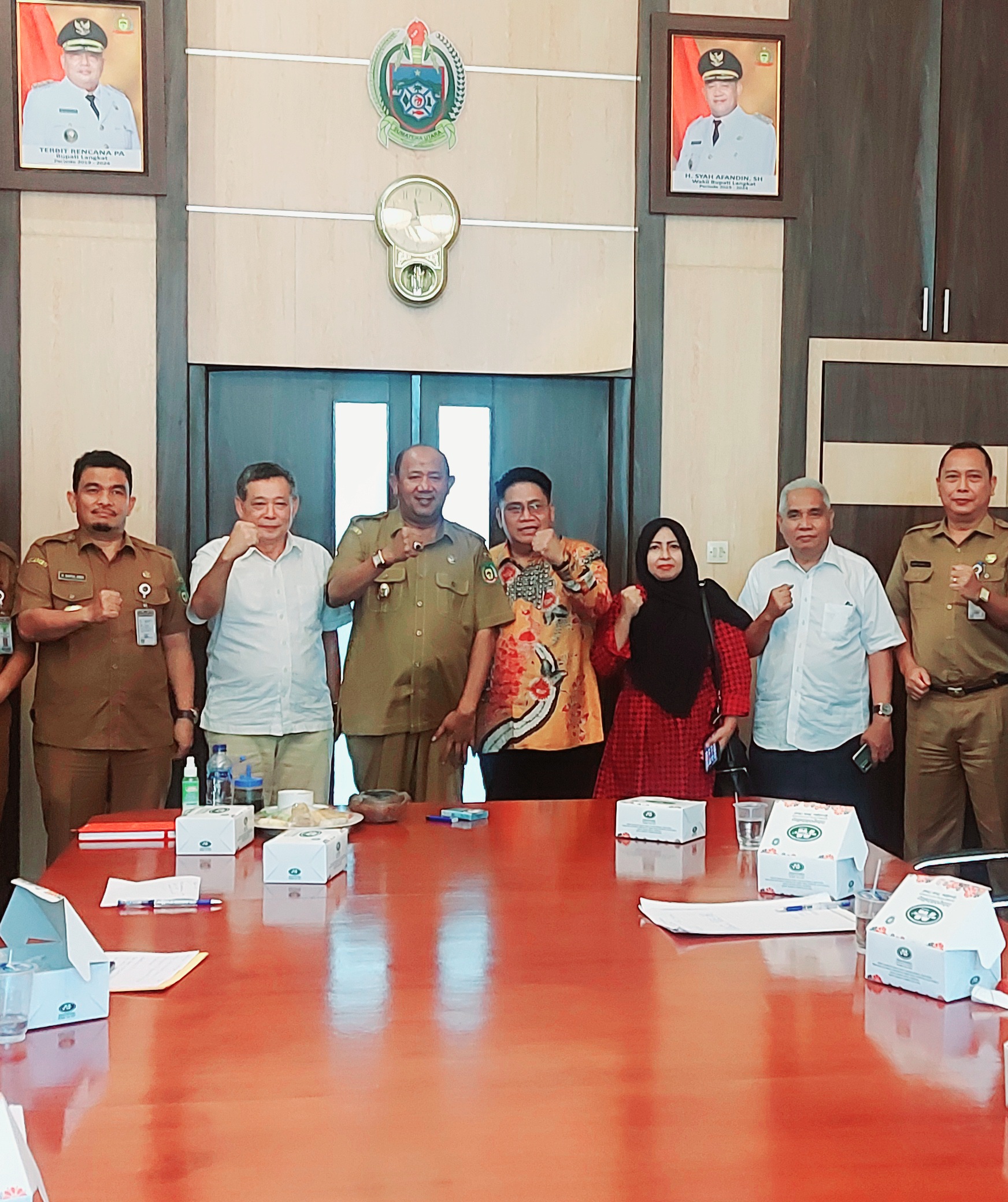 Plt Bupati Langkat Dukung SPS Sumut Kampanye Baca Koran Milenial