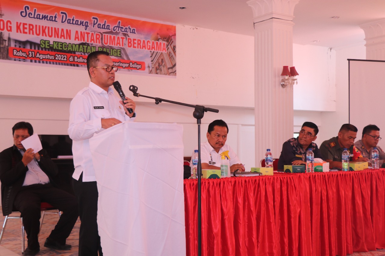 Bupati Toba : Tanah Toba Adalah Cerminan Kerukunan Umat Beragama