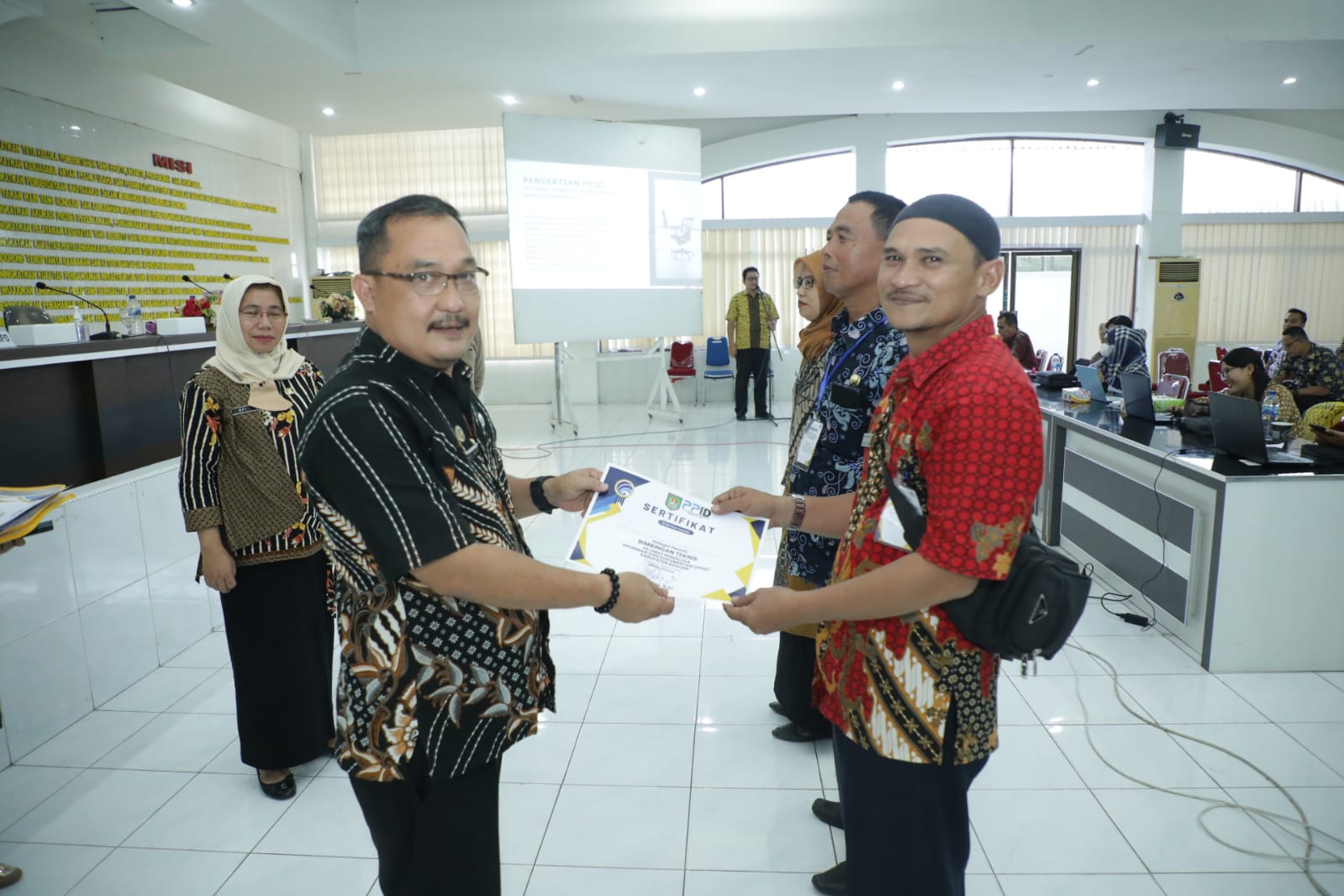 Dinas Kominfo Asahan Gelar Bimbingan Teknis PPID Kabupaten Asahan Tahun 2022
