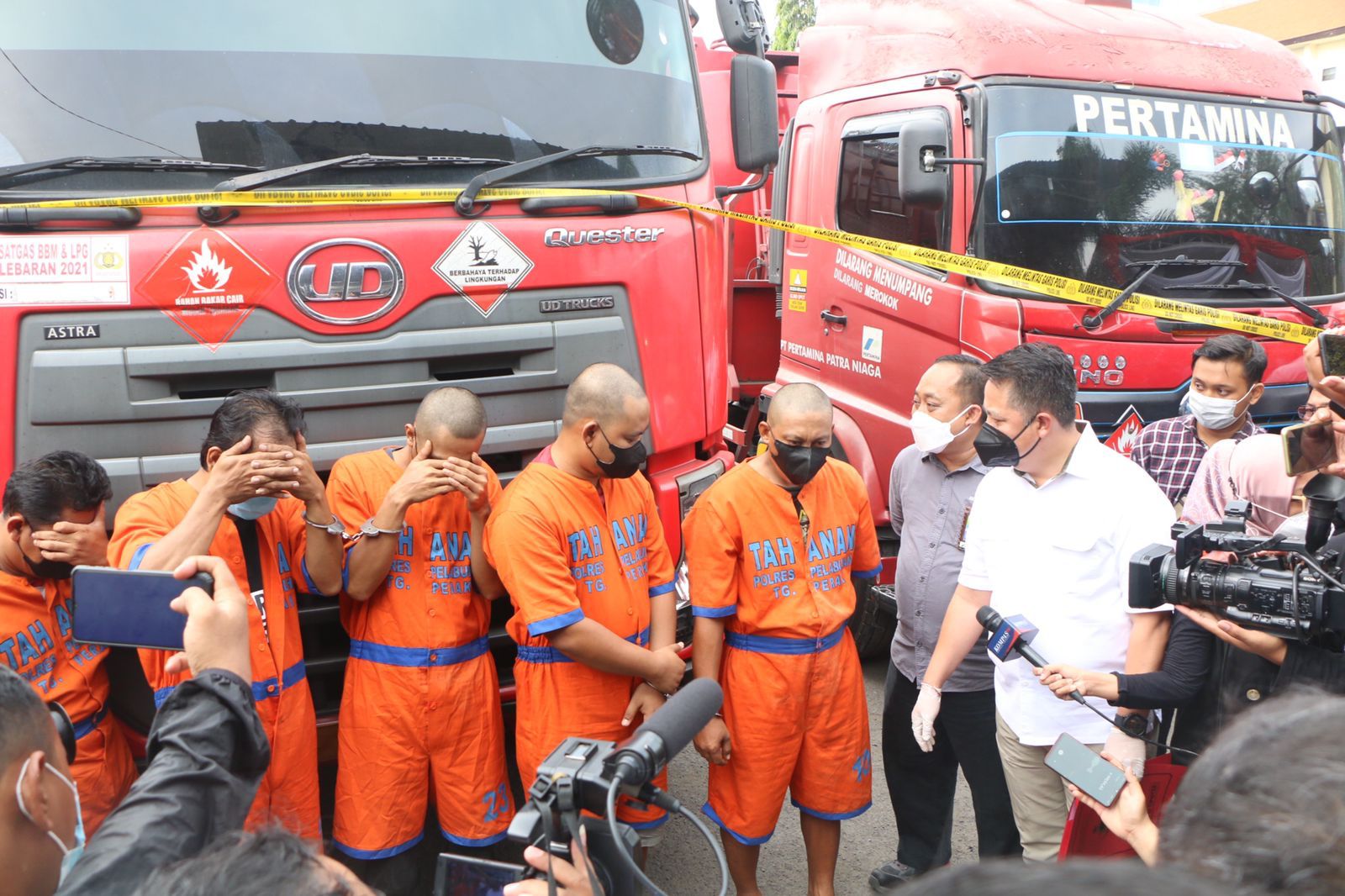 Polda Jatim Bongkar Penyalahgunaan BBM dan LPG bersubsidi, 91 Tersangka Diamankan