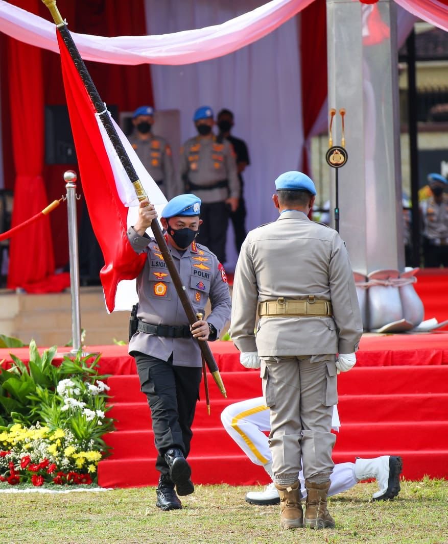 Kapolri Lepas Pasukan Perdamaian Di Afrika Tengah, Ini Pesan Jenderal Listyo