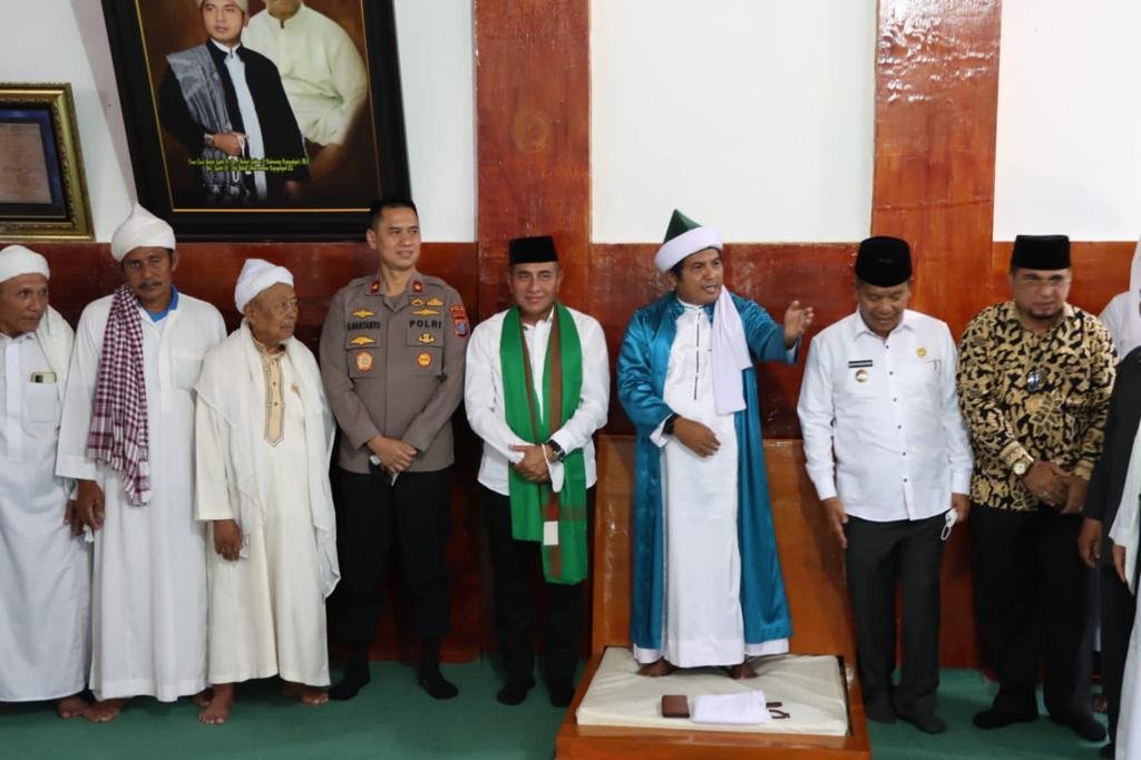 Bersama Gubsu, Wakapolda Sumut Hadiri Silaturahmi dan Dialog Kebangsaan Dengan Tuan Guru Batak