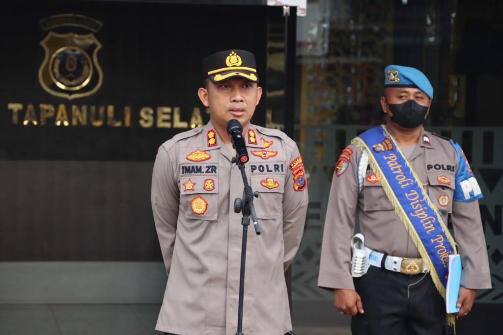 Tindak Tegas Personel Mangkir Apel, Kapolres Tapsel Minta Kasi Propam Menindaklanjuti.