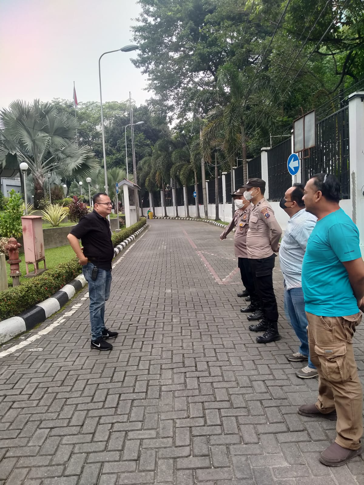 Polrestabes Medan Amankan Rapat Paripurna DPRD