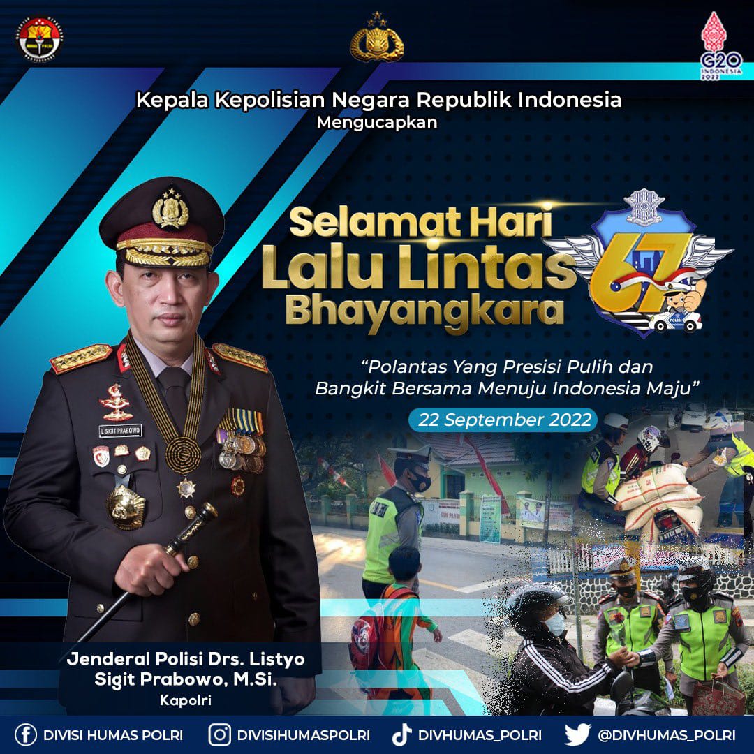 Hut Lalu Lintas ke 67, Kapolda Sumut : Lalu Lintas Adalah Tanggung Jawab Bersama