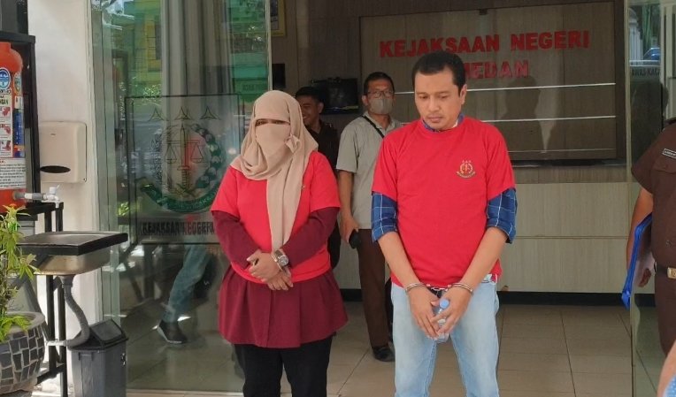 Emas 1,8 Kg Raib, Mantan Pimpinan Pegadaian Syariah Setiabudi dijebloskan ke Rutan