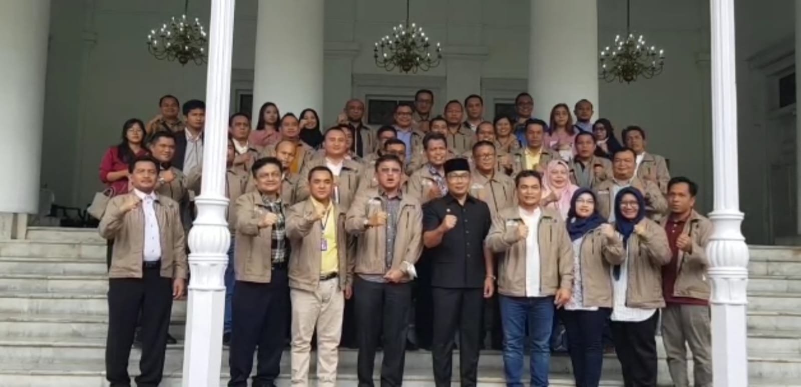 60 Peserta PKN I Angkatan XIX BPSDM Provsu Diterima Gubernur Jabar Ridwan Kamil