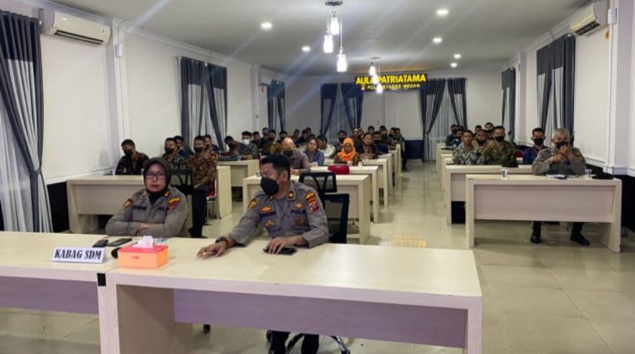 Polrestabes Medan Gelar Penandatanganan Pakta Integritas Tamtama Polri Gelombang ke I