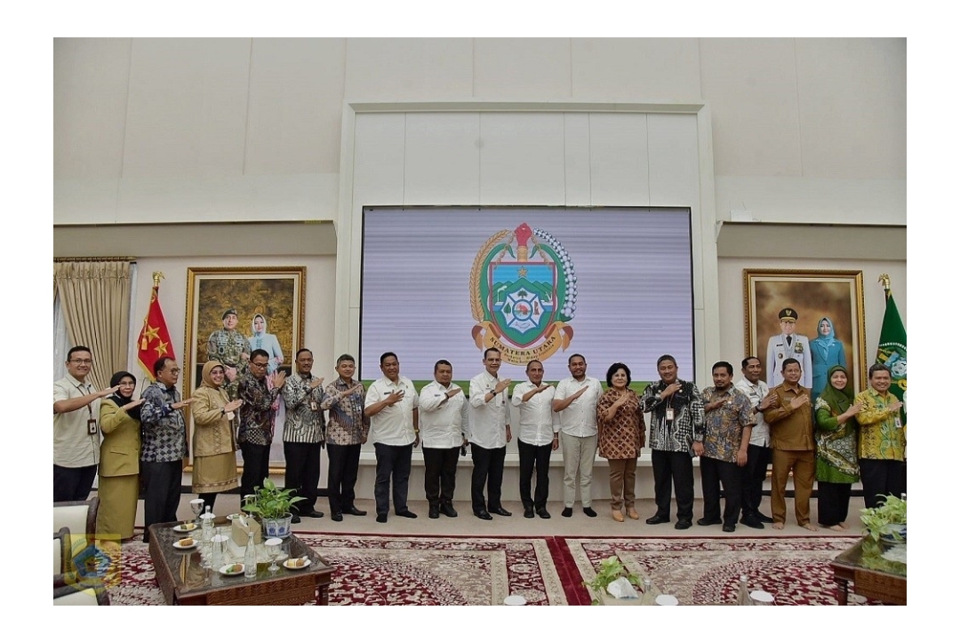 Gubsu Paparkan Rencana Aksi Pembangunan Kawasan Pertanian  Terpadu Ke Kementan