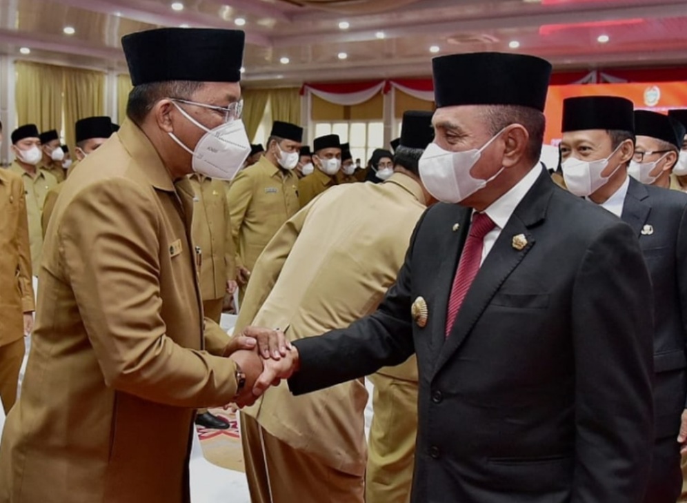 Gubsu Edy Rahmayadi Percayakan Ilyas Sitorus Jabat PLT Kadis Kominfo Sumut