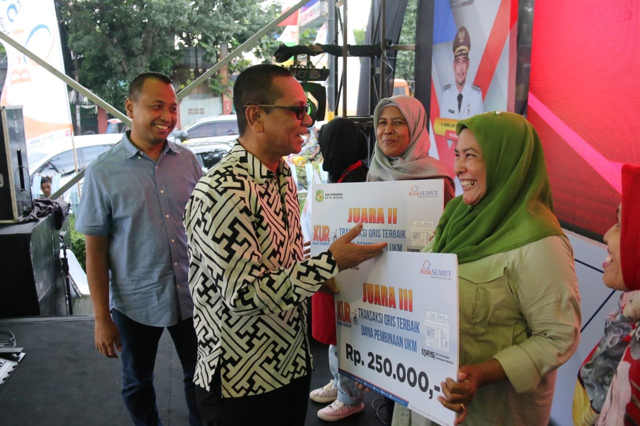 Acara Bazar Produk Unggulan UKM Kota Medan Resmi Di Tutup, Pelaku UKM Raih Omzet Hingga Rp. 3 Juta Dalam Dua Hari