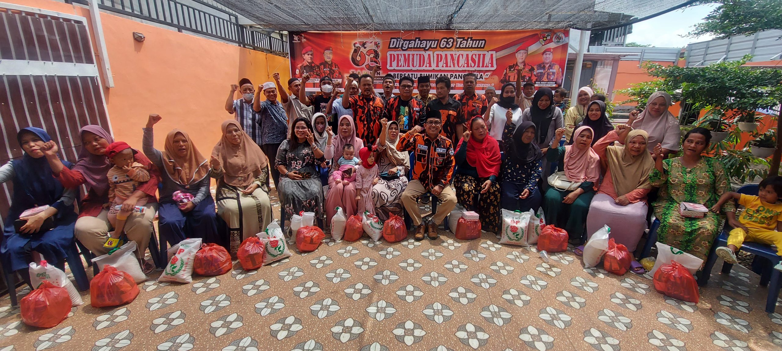 Baksos Rangkaian PP HUT ke 63 Tahun,  Ir Taufik : Mari Peduli Sesama