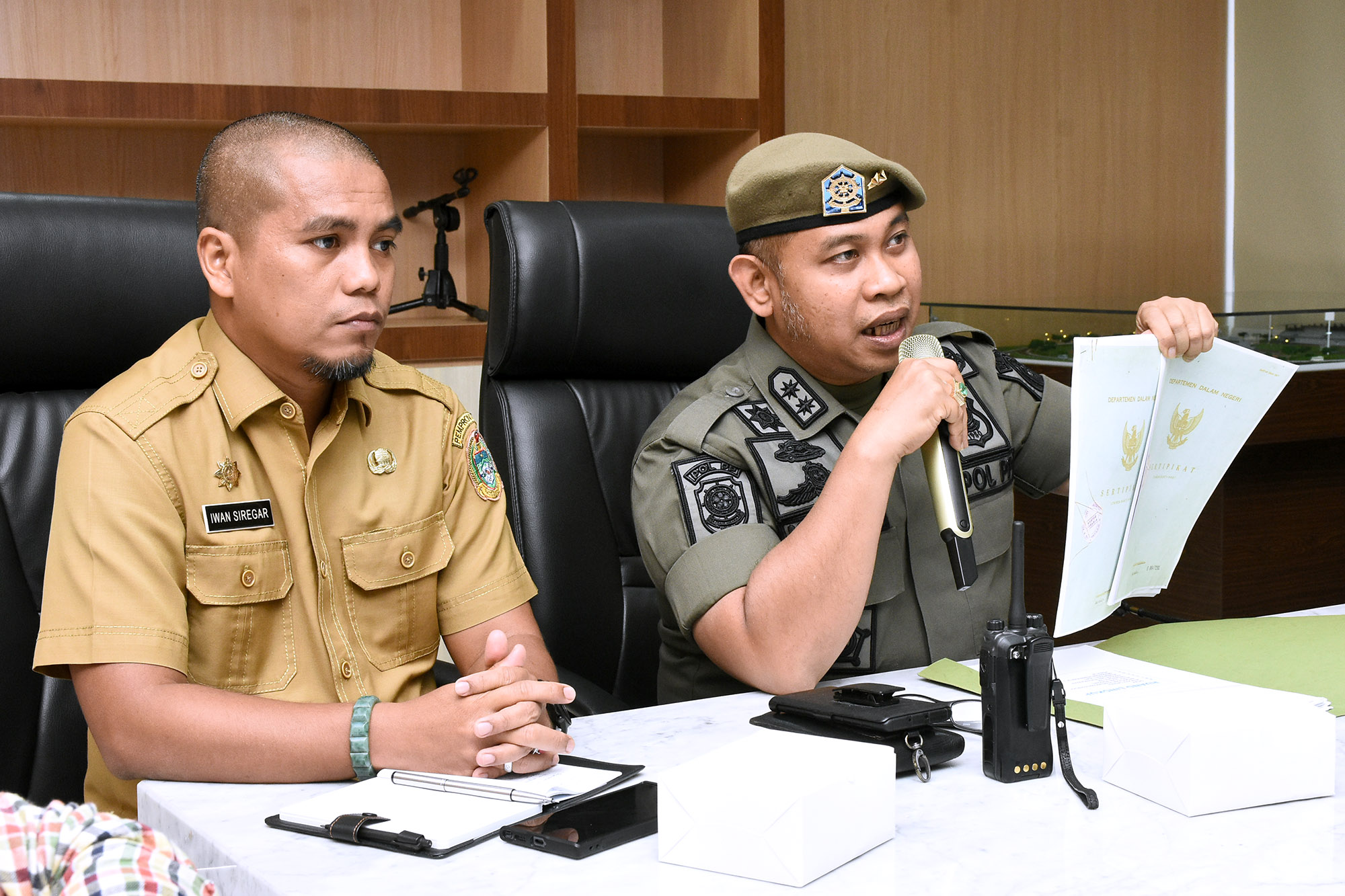 Terkait Lahan Bumper Sibolangit,  Kasatpol PP Sumut Tegaskan  Penertiban Tidak Bisa Dihentikan