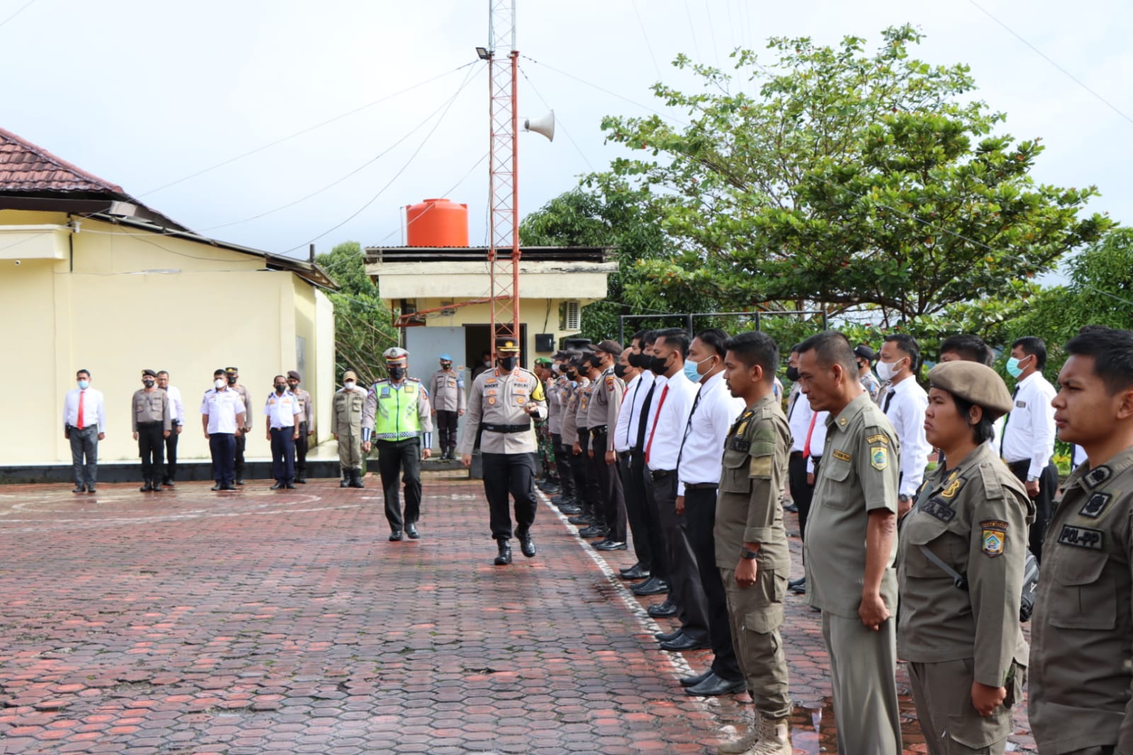 Kapolres Pakpak Bharat Mengikuti Upacara Peringatan Hari Kesaktian Pancasila Tahun 2022