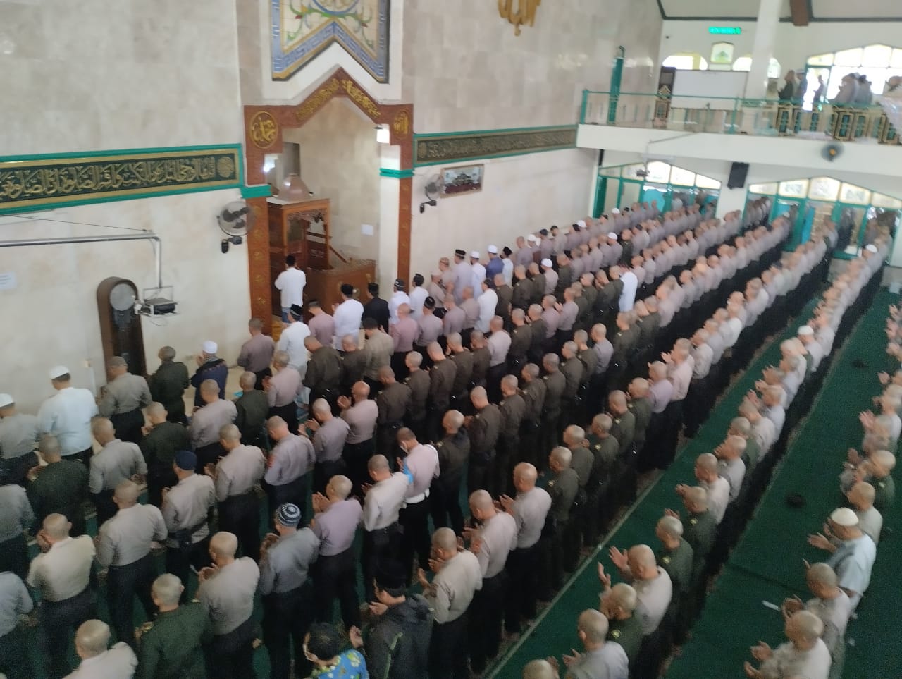 Setukpa Lemdiklat Polri Gelar Sholat Ghaib untuk Korban Tragedi Kanjuruhan