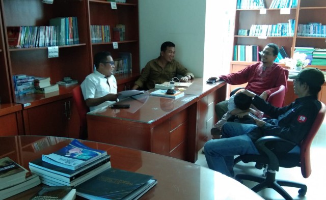 Pendekatan Akademik, JMSI Sulbar Jalin Komunikasi dengan Direktur Universitas Terbuka Majene