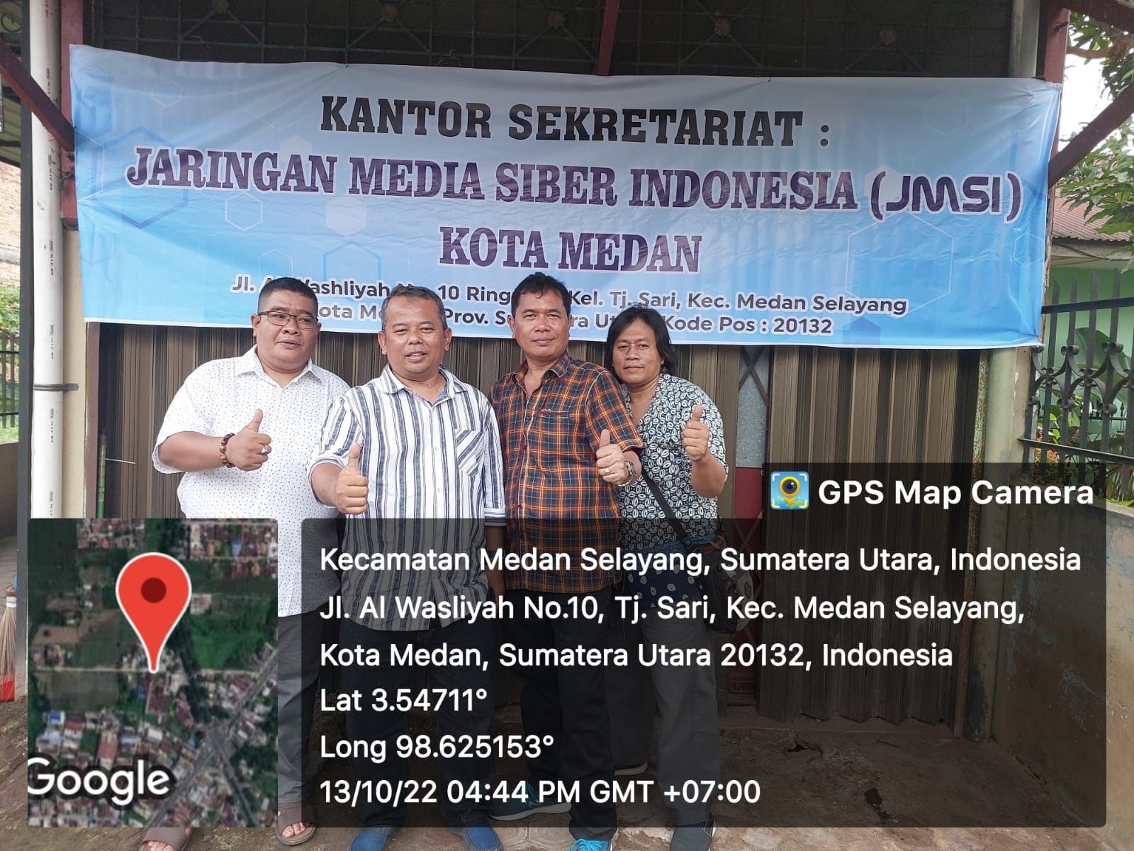 JMSI Kota Medan Gelar Rapat Bahas Program Kerja 2023 dan Pemasangan Plang Kantor