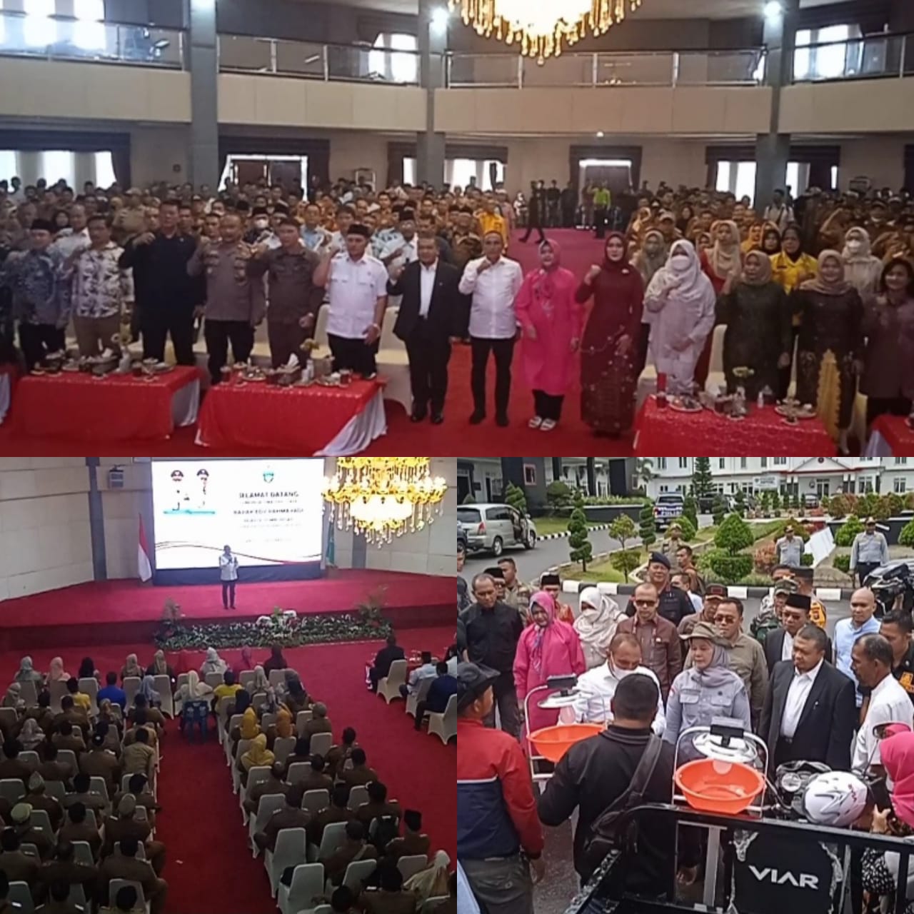 Kunker Edy Rahmayadi Disambut Bupati Dolly Pasaribu Bersama Forkopimda Tapsel dan Sidempuan