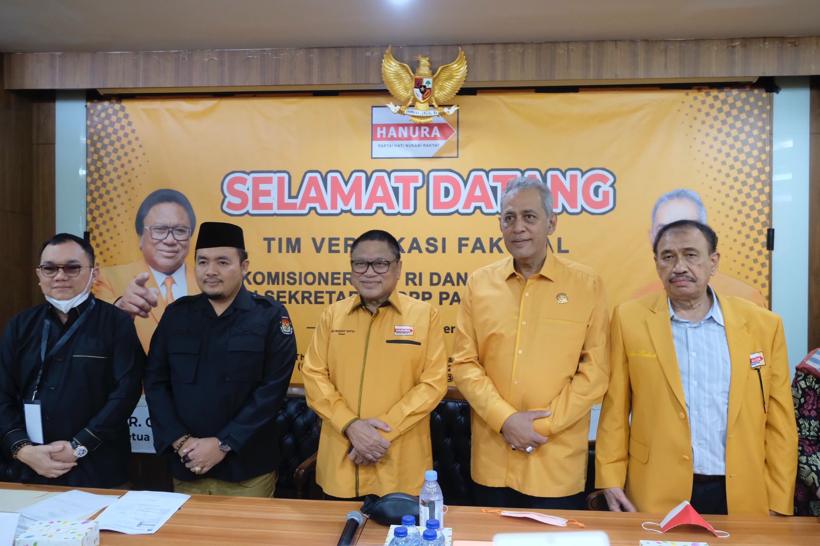 Ikut Verifikasi Faktual, OSO Optimistis Hanura Menang di Pemilu 2024