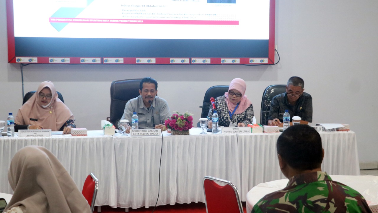 Wujudkan Indonesia Generasi Emas 2045, Sekda T.Tinggi Ajak Masyarakat Cegah Stunting