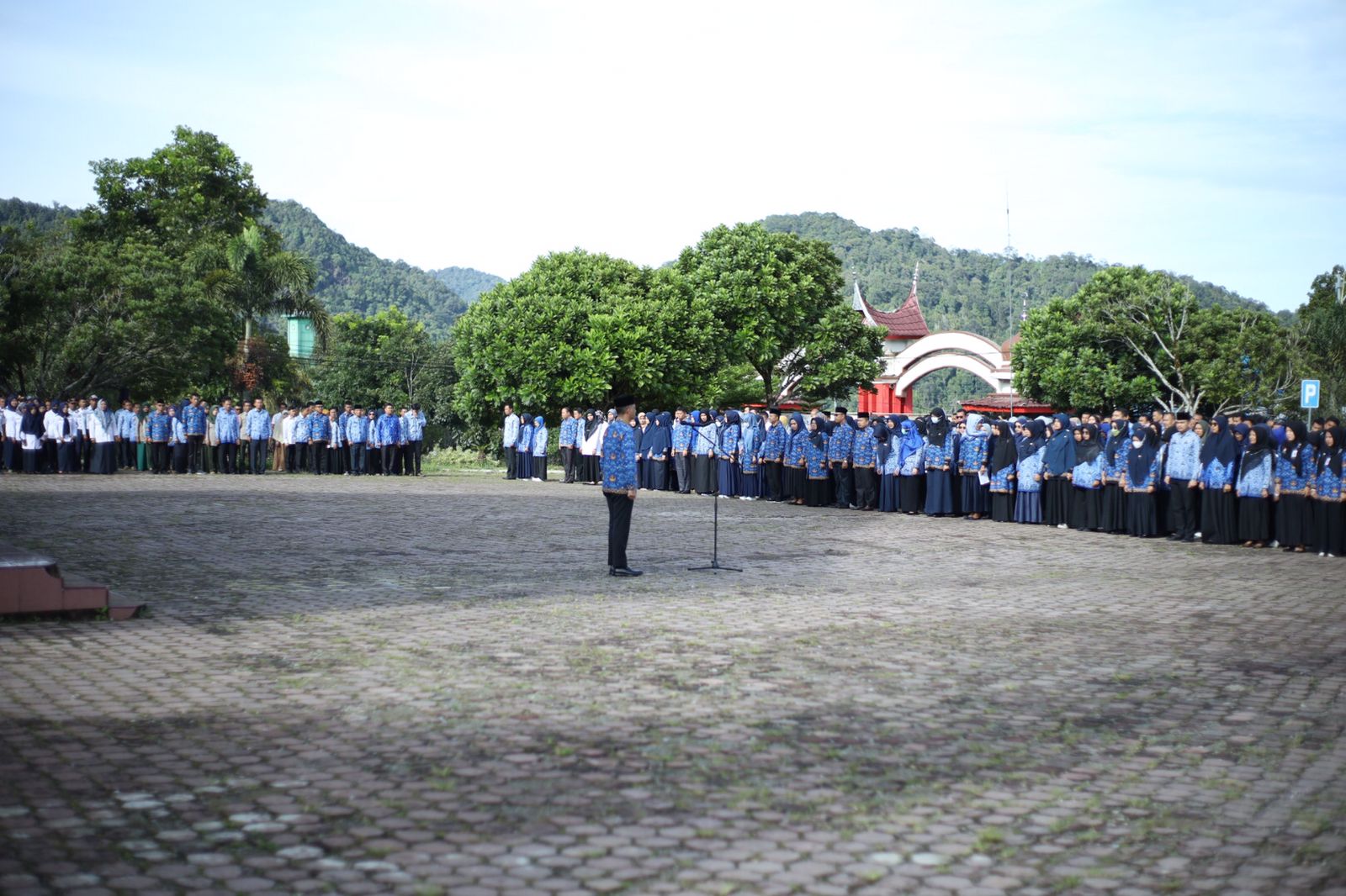 Medison Tegaskan Kepada Seluruh ASN dan THL Untuk Meningkatkan Kedisiplinan