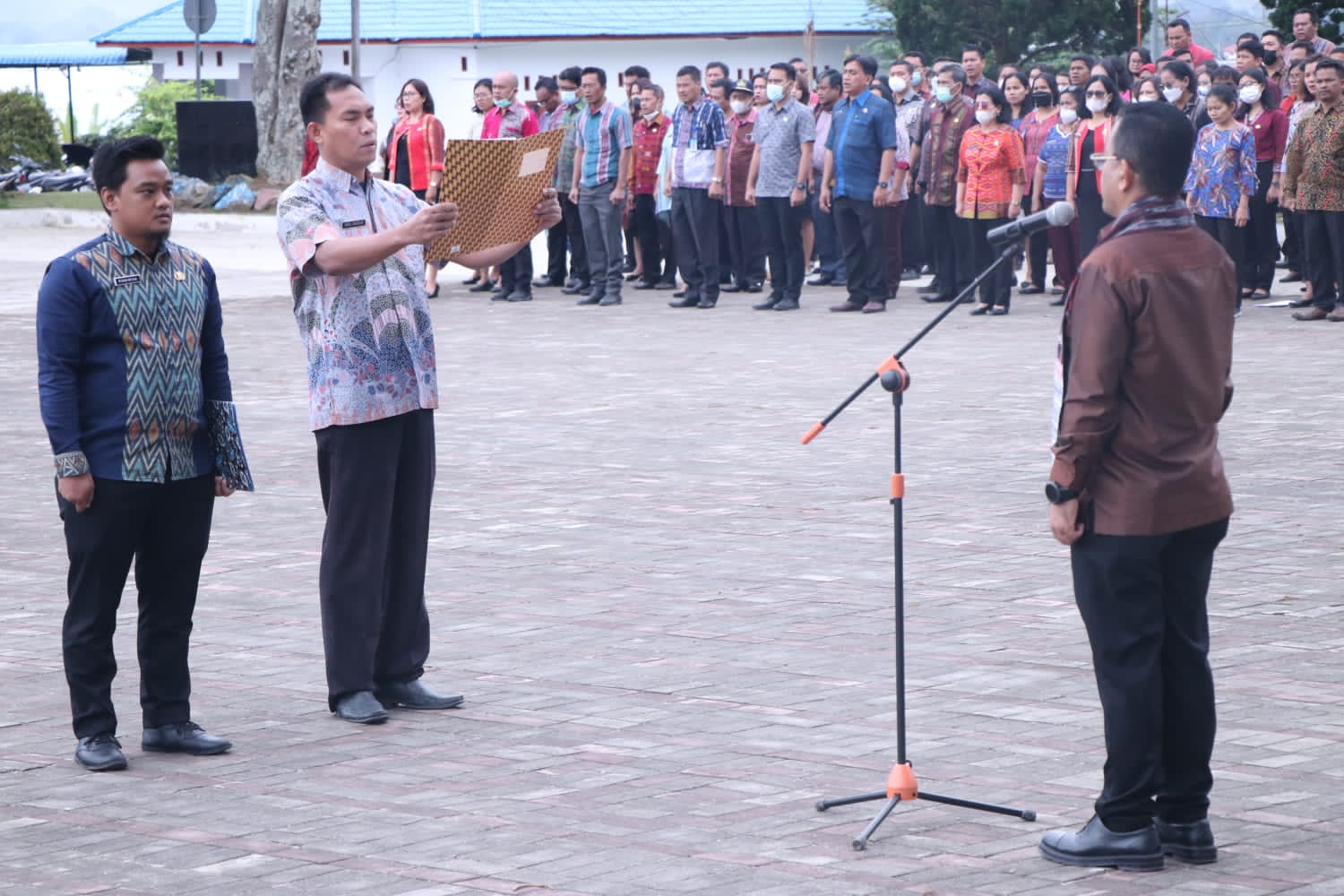 Bupati Toba Poltak Sitorus Marah, PNS Tandatangani Hadir Tapi Absen di Hari Kesadaran Nasional