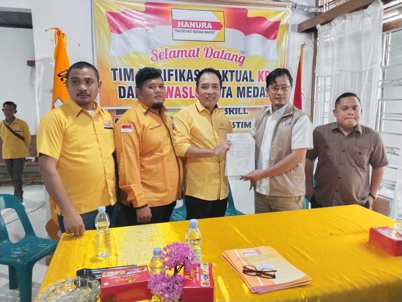 Verfikasi Faktual KPUD dan Panwas, Hendra DS Yakin Target 6 Kursi DPRD Medan Terpenuhi