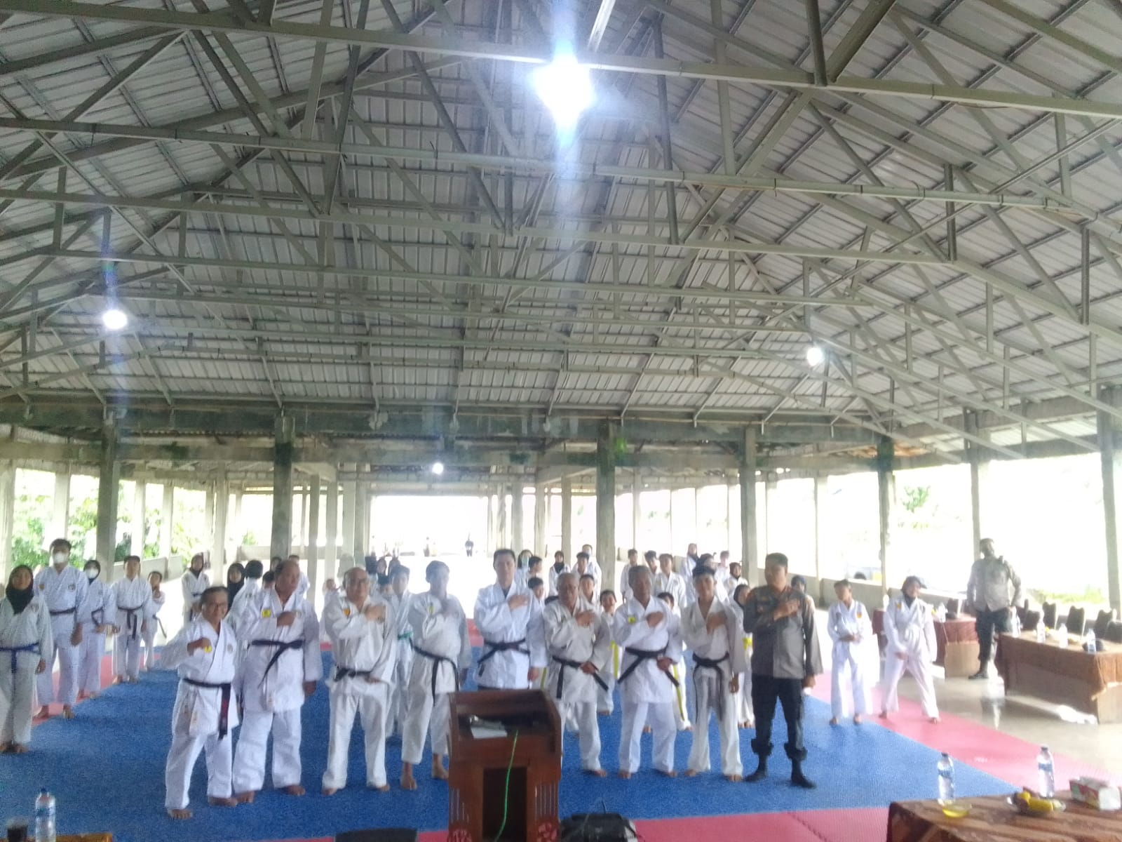 Waka Polda Sumut Brigjen Pol Dadang Sambangi Dojo Khusus 45 Padepokan