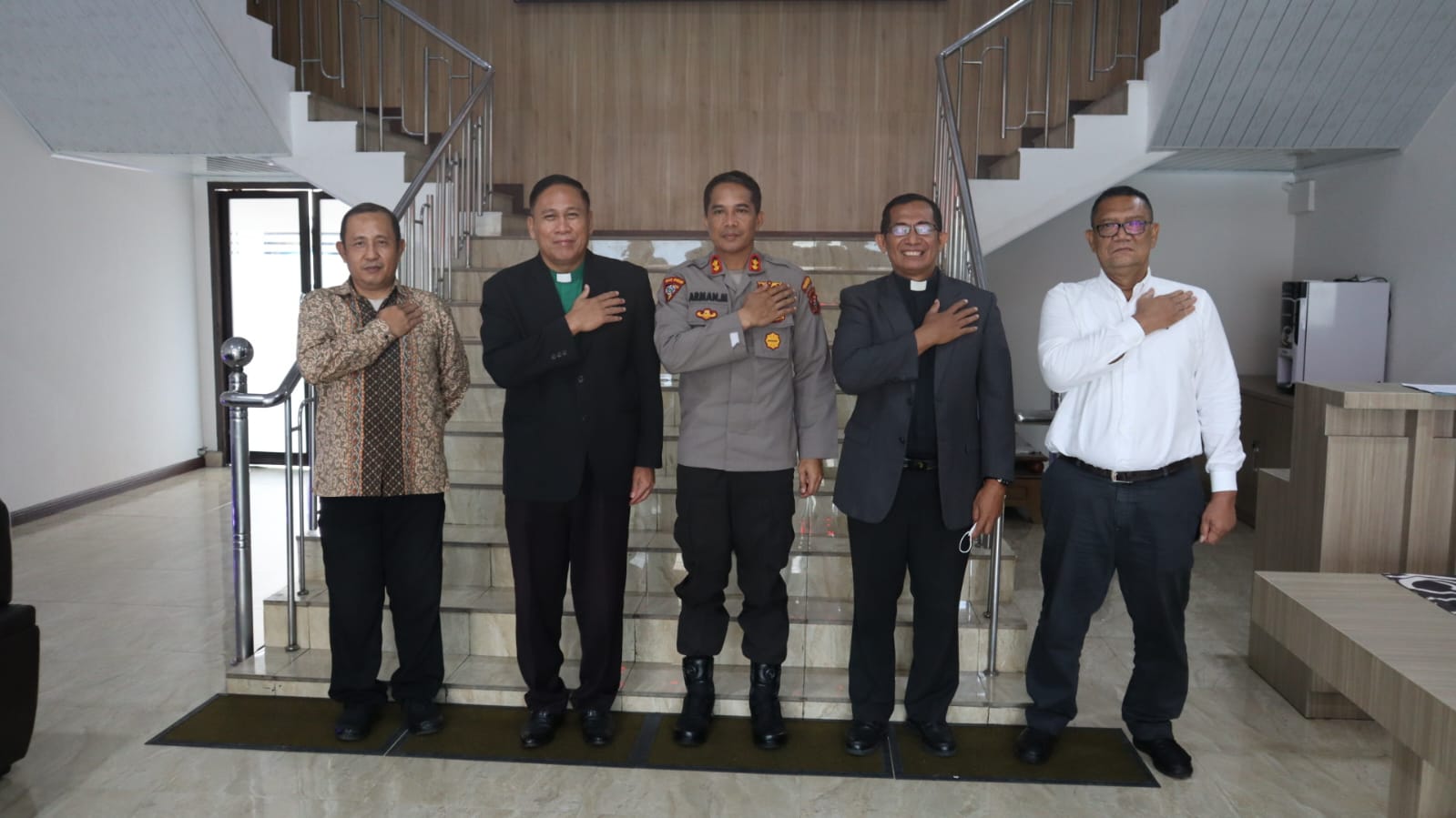 Polrestabes Medan Terima Audiensi Panitia Konven Pendeta dan Persidangan Sinode GPIB 2023