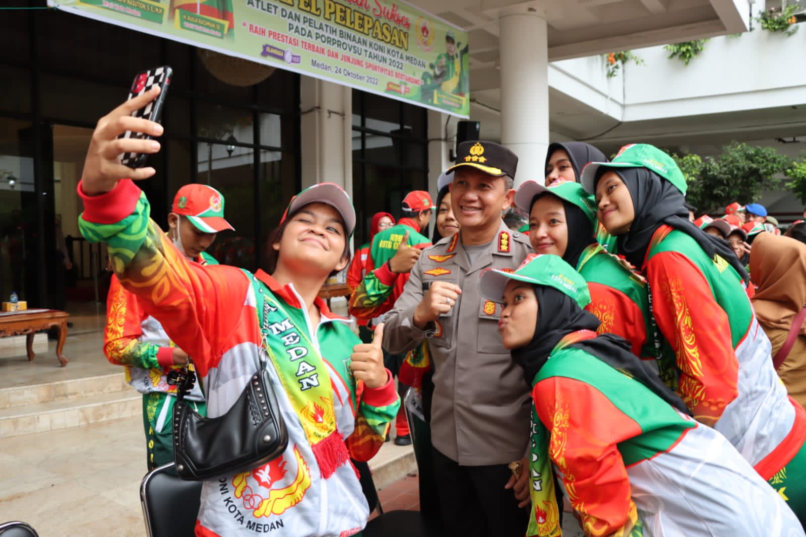 Kapolrestabes Medan Dorong Anggota Polri Mampu Berprestasi pada Porprovsu
