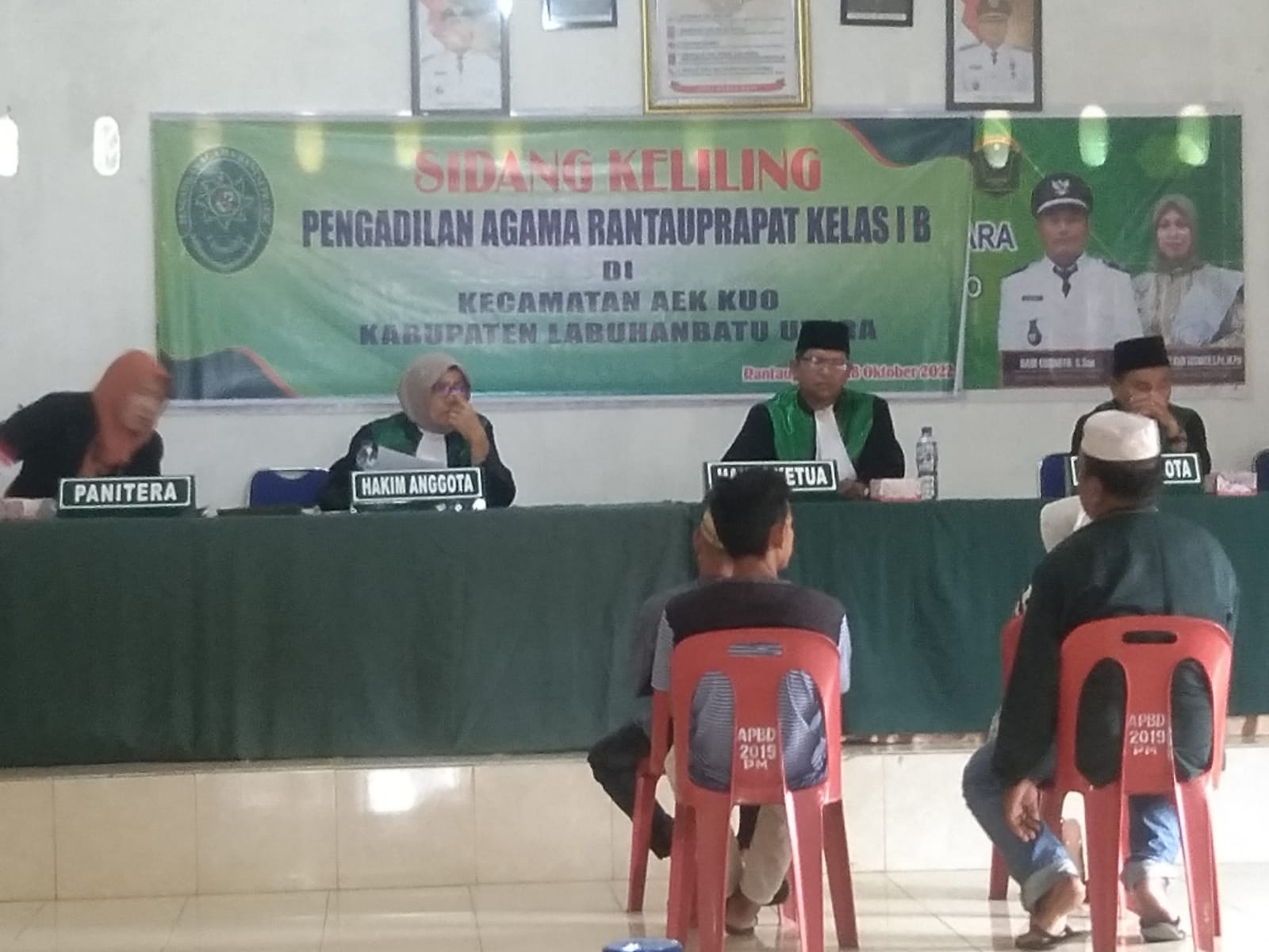 Di Labura, 13 Pasutri Ikuti Sidang Isbat Nikah