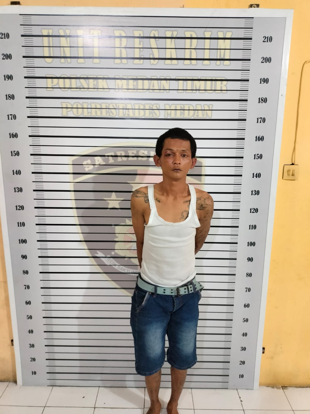 Polsek Medan Timur Amankan Residivis Curanmor, Ini Kronologinya