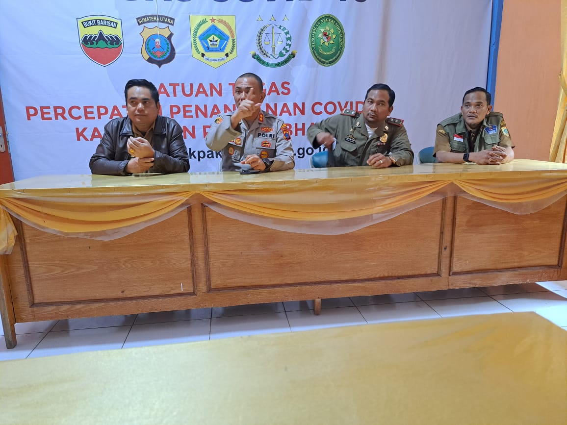 Kapolres Pakpak Bharat Kordinasi dengan BPBD Terkait Penanggulangan Bencana Alam